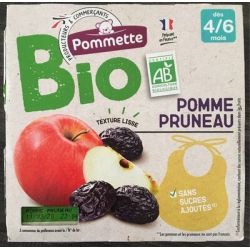 Pommette Pom.Pomme Prun.Bio Ssa 4X100G