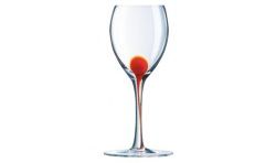 Luminarc Flûte À Champagne Rouge Drip 22Cl Le Lot De 4 Verres Pied