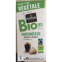 Planteur Pdt 10Caps.Bio Indonesie 52G
