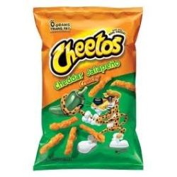 Cheetos Cheddar Jalapeño Crunchy Cheese Flavoured Snacks 56.7G