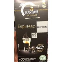 Planteur Pdt 22Caps Cafe Fortissimo114G