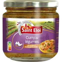 St Eloi Curry Legume Jaune400G
