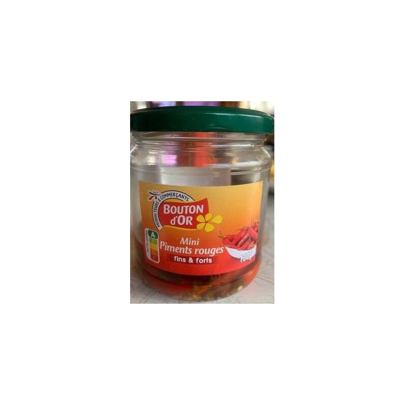 Bouton Or D'Or Piment Rouge 130G