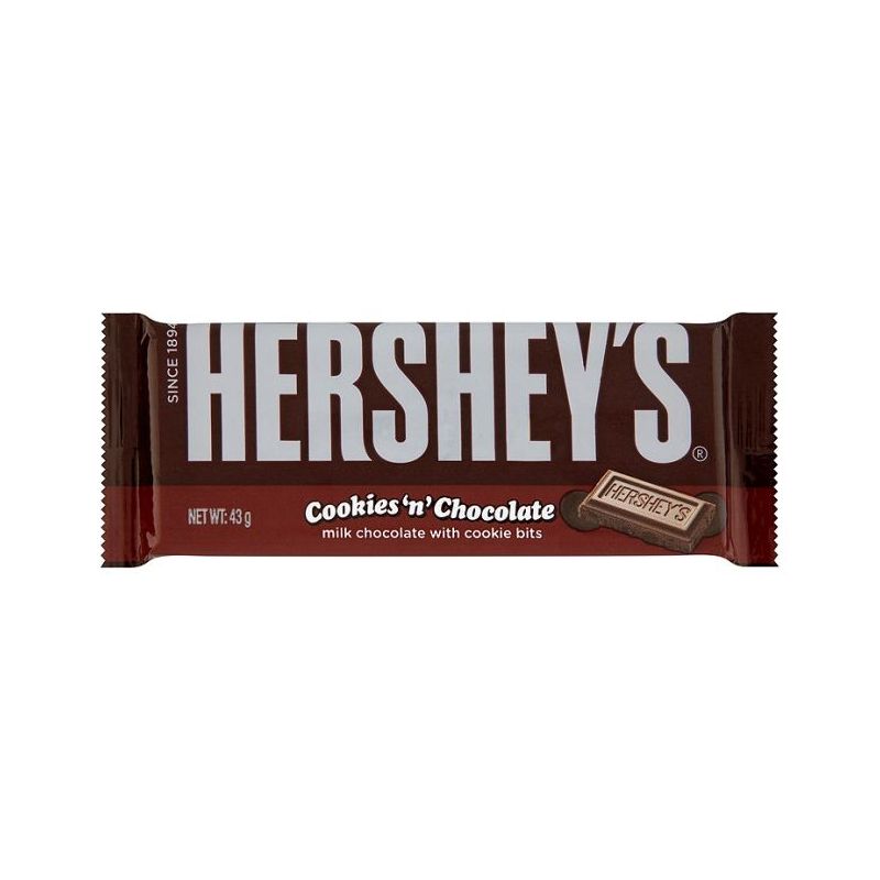 Hershey'S Hershey S Cookies N Chocolate Bar 43G