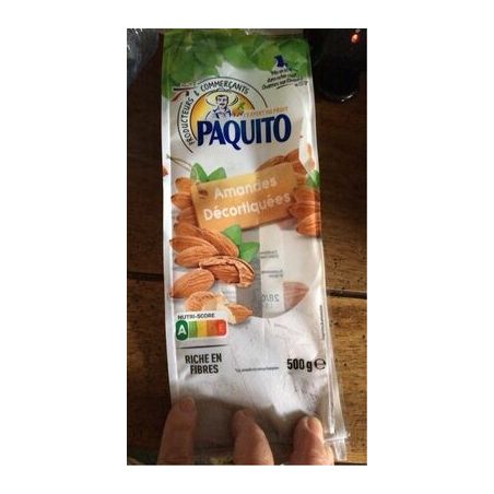 Paquito Amandes Decortiq.500G