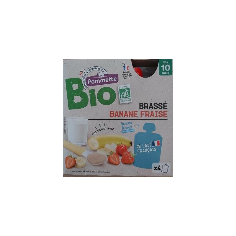 Pommette Pomet Br Banan Fraise Gde4X85G