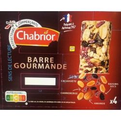Chabrior Chab Barre Gourm Fr Rges 4X35G