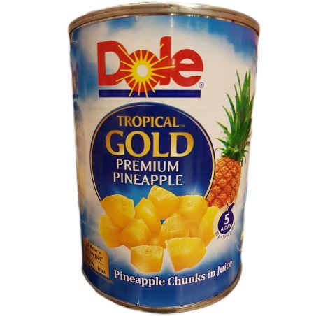 Dole 580Ml Ananas Morceaux Jus