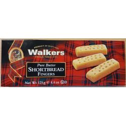 Walkers Pure Butter Shortbread Fingers 125 G