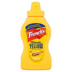 French'S French S Classic Yellow Mustard 226G