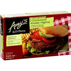 Amy S Kitchen 4 Steaks Vegetal Aux Legumes Sans Gluten
