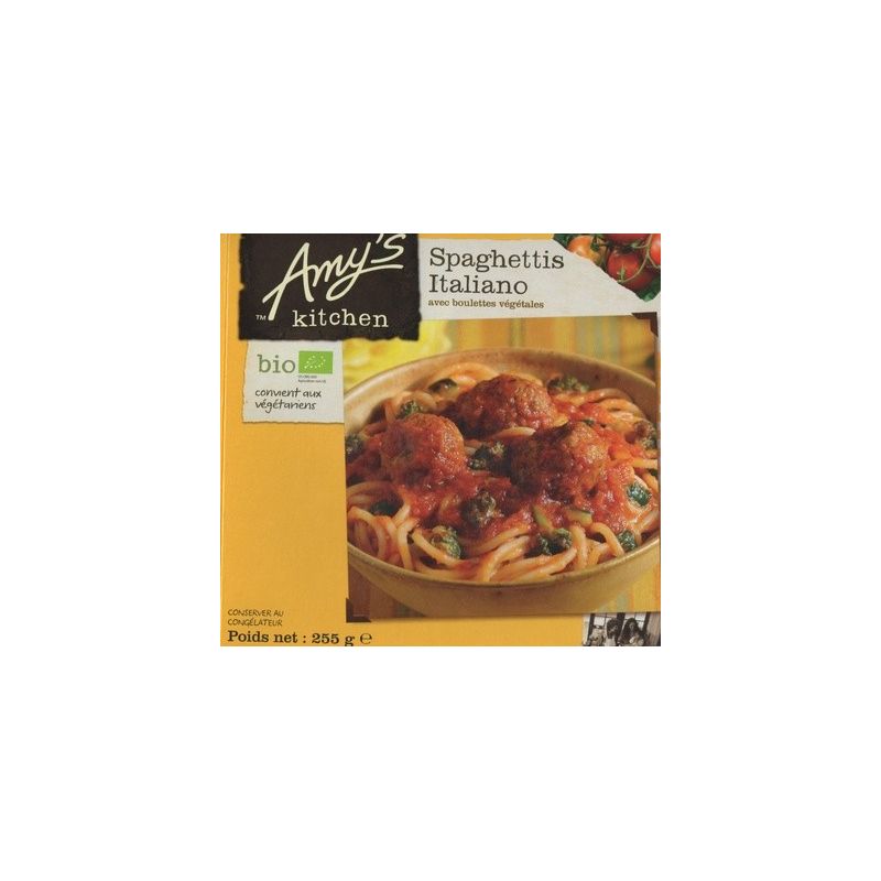 Amy S Kitchen 255G Spaghetti Italiano Bio Sans Gluten