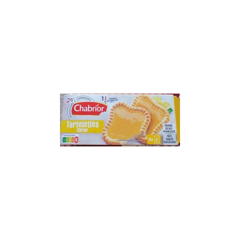 Chabrior Tartelet Citron 127G