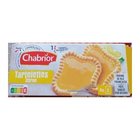 Chabrior Tartelet Citron 127G