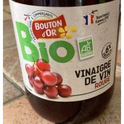 Bouton Dor Bo Vinaigr Vin Rge Bio 6% 75C