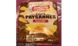 Bouton Dor Bo Chips Paysannes 270G