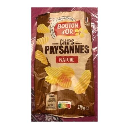 Bouton Dor Bo Chips Paysannes 270G