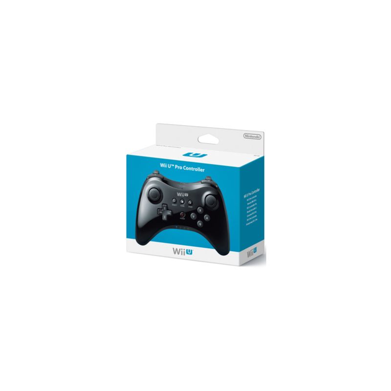 Nintendo Manette Classique Wii U P.Noir