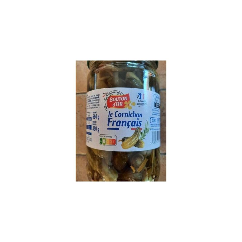 Bouton Dor Bo Cornichons Francais 360G