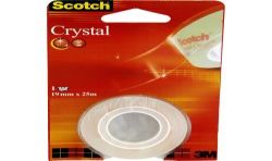 Scotch Ruban Adhésif Crystal 19 Mm X 25 M
