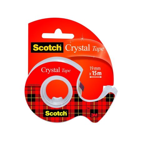 Scotch Ruban Adhésif Transparent Sur Dévidoir 19 Mm X 15 M