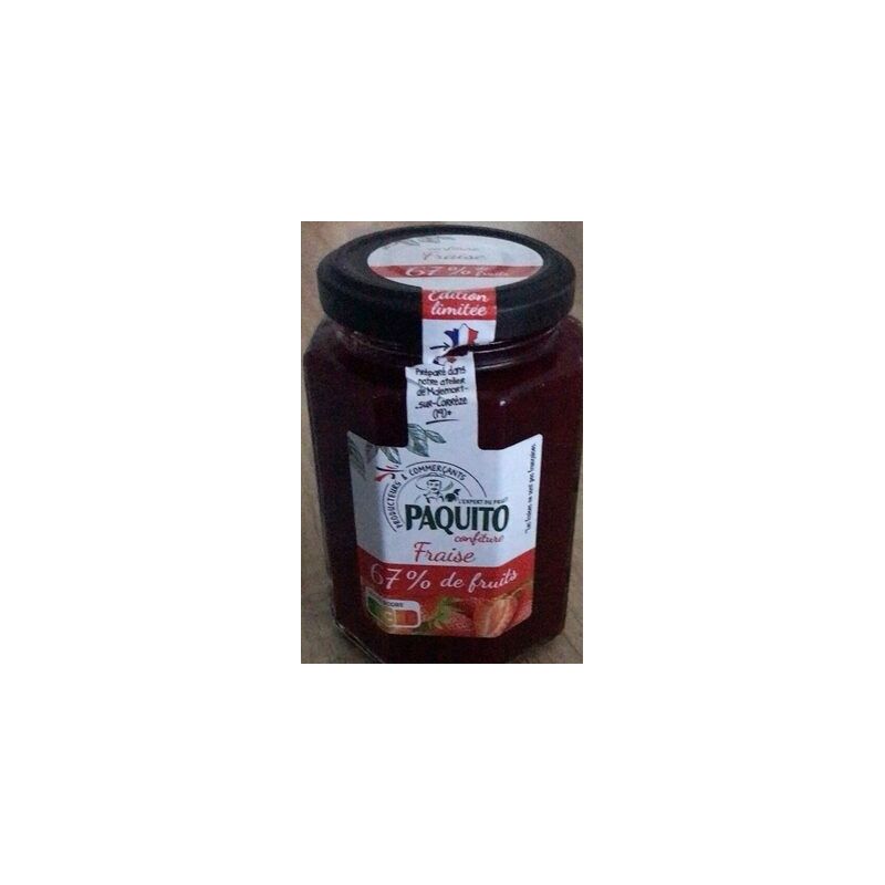 Paquito Paq.Conf.Fraises.Int.67% 310G