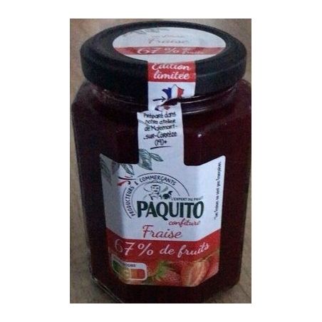 Paquito Paq.Conf.Fraises.Int.67% 310G