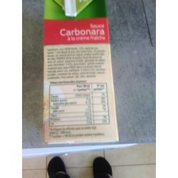 Knorr Amora Sauce Pate Carbonara Brique 40Cl