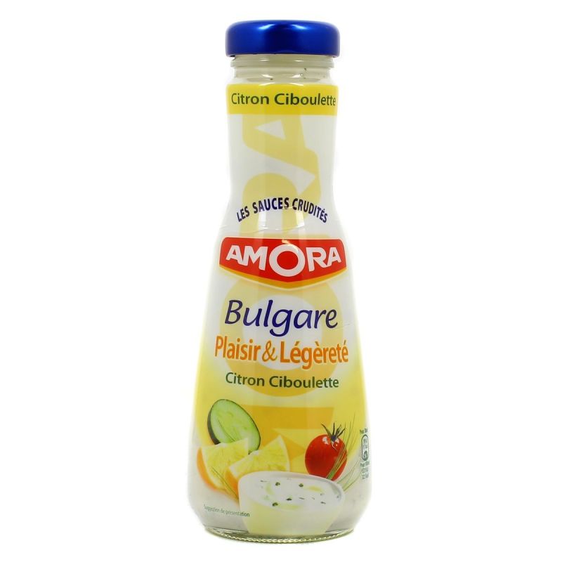Amora Sauce Crudite Citron Ciboulette Flacon 290Ml
