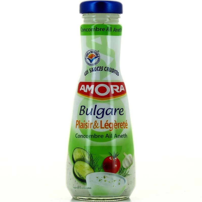 Amora Sauce Crudite Concombre Ail Aneth Flacon 290Ml
