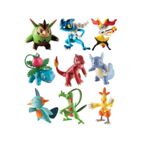 Tomy Pack 3 Fig De Combat