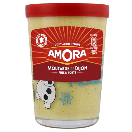 Amora Moutarde Fine & Forte : Le Verre De 195 G