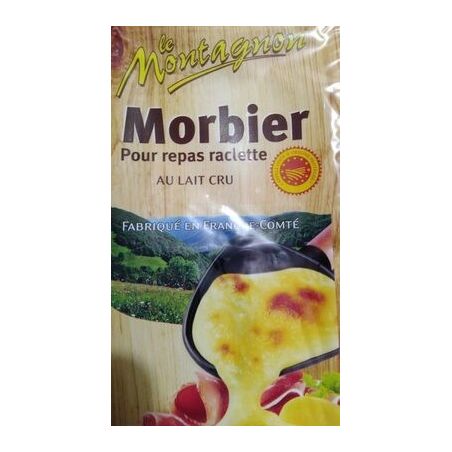 Refs.Sans Marque 200G Morbier Aop Au Lait Cru 29% De Mg Le Montagnon