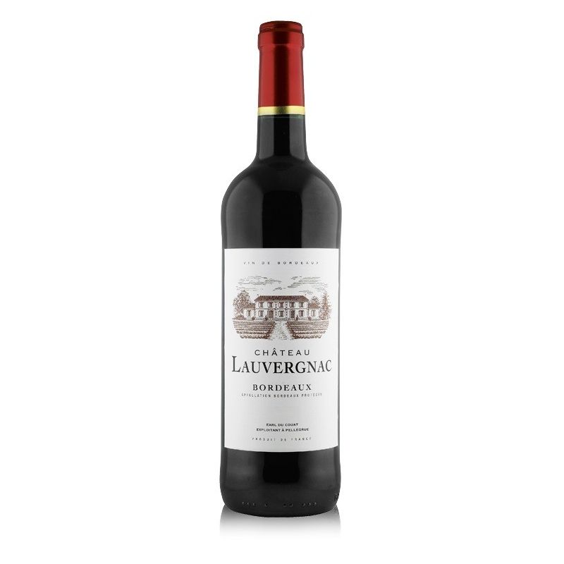 Château Lauvergnac Vin Rouge Bordeaux Aop 75Cl