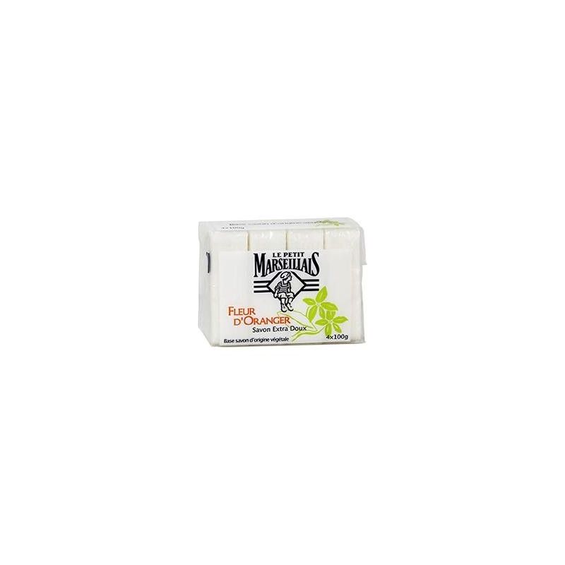 Le Petit Marseillais Savon Fleur D Oranger 4X100G