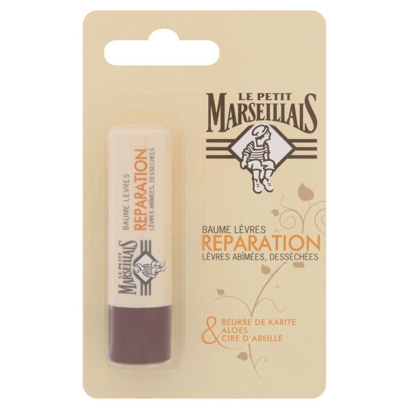 Le Pt.Marseillais Petit Marseillais Baume Levre Reparateur Karite Aloes Cire Stick 4,9G