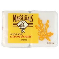 Le Petit Marseillais Savon Crème Extra Dx Surgras Karité 2X100G