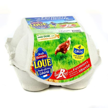 Loue 4 Œufs Label Rouge