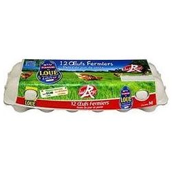 Loue 12 Œufs Moy Label Rouge