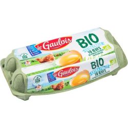 Le Gaulois 10 Œufs Bio Tc