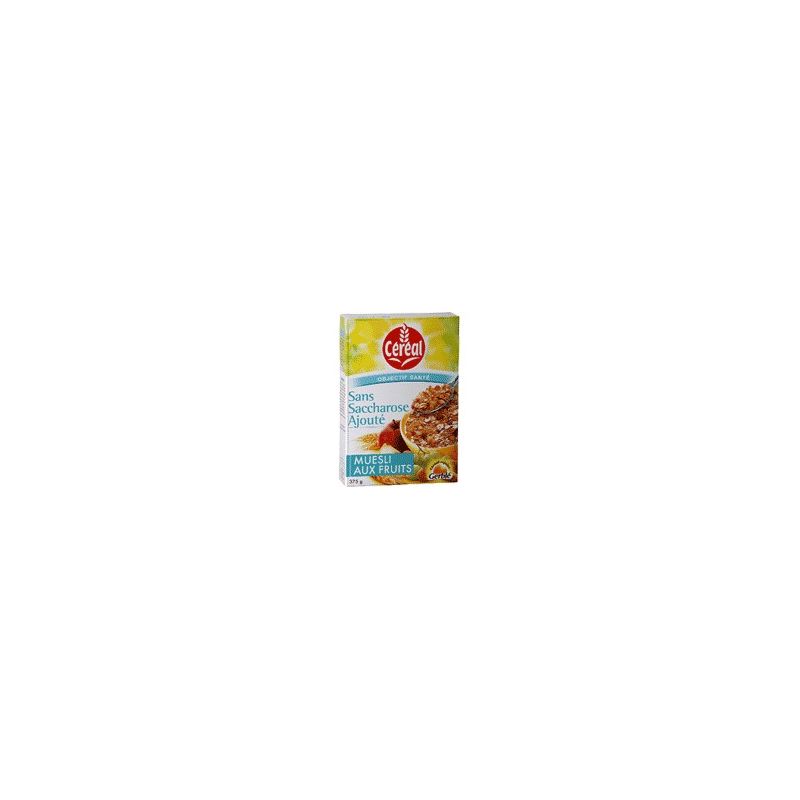 Cereal Bio Muesli Sans Sucre 375G