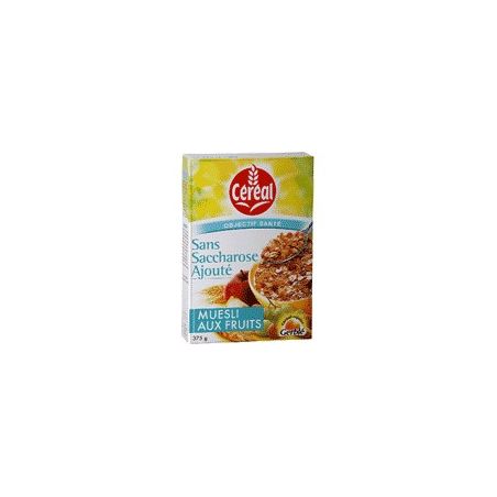 Cereal Bio Muesli Sans Sucre 375G