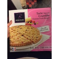 Boncolac 910G Tarte Crumble Pomme Fruits