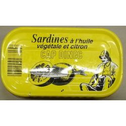 Cap Dinec S/Cap Din Sardine Citr130G 1/4