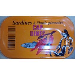 Cap Dinec S/Cap Sardines Piment1/4