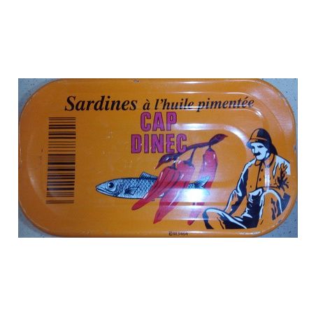 Cap Dinec S/Cap Sardines Piment1/4
