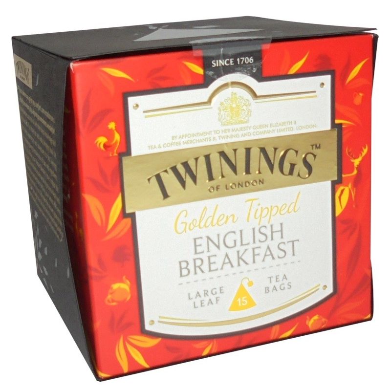 Twinings X15Pyr E.Breakfasaint Gold Twin