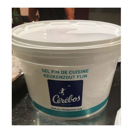 Cerebos 5Kg Seau Sel Fin