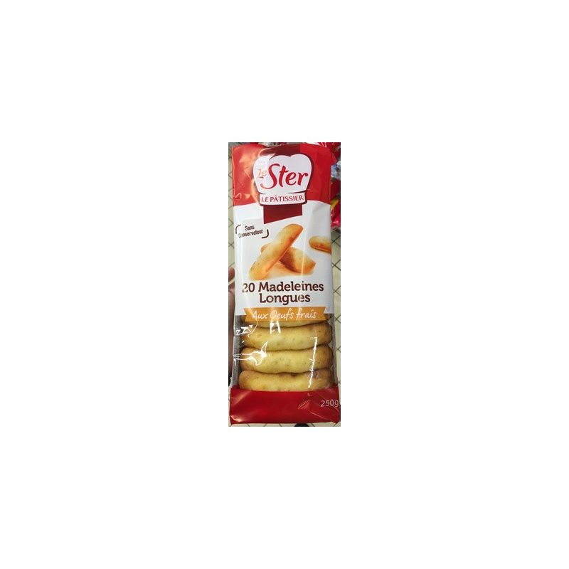 Le Ster Madeleines Longues X20 250G