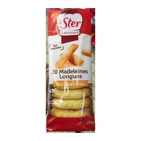 Le Ster Madeleines Longues X20 250G